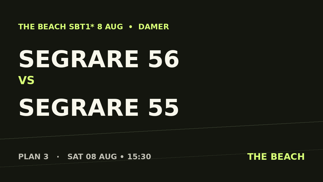 B - Final – Segrare 56 vs Segrare 55